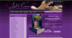 Desktop Screenshot of lotscave.com